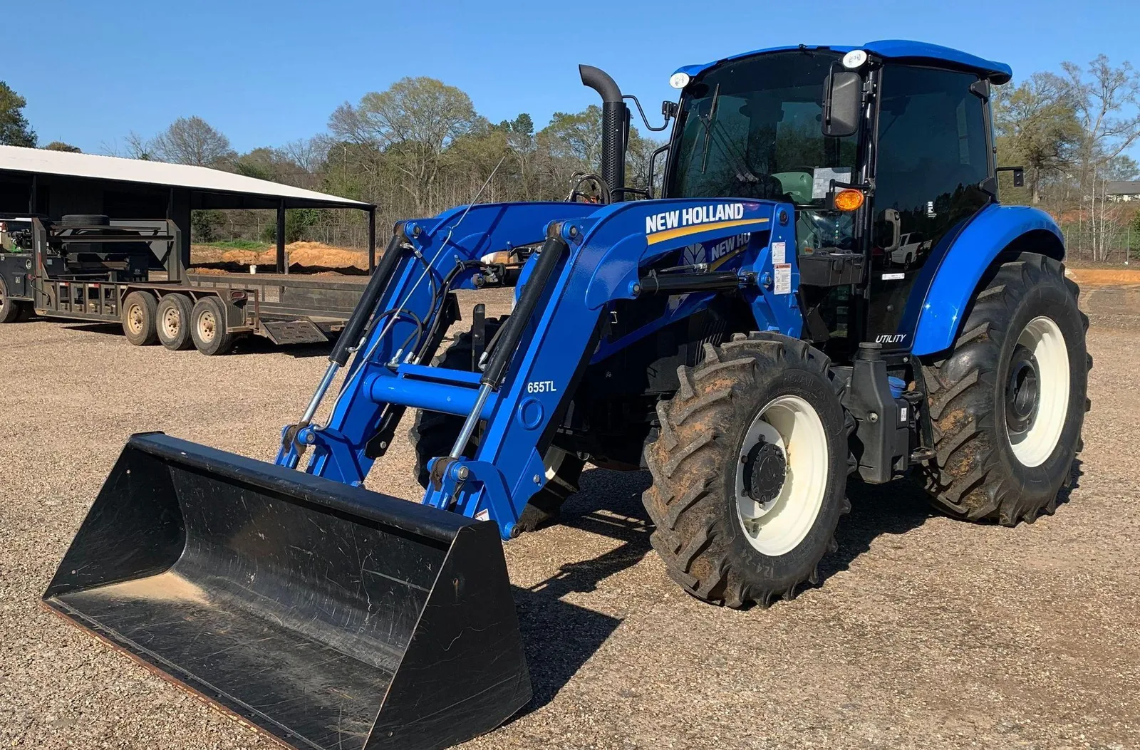 2017 New Holland T4.110 MFWD tractor