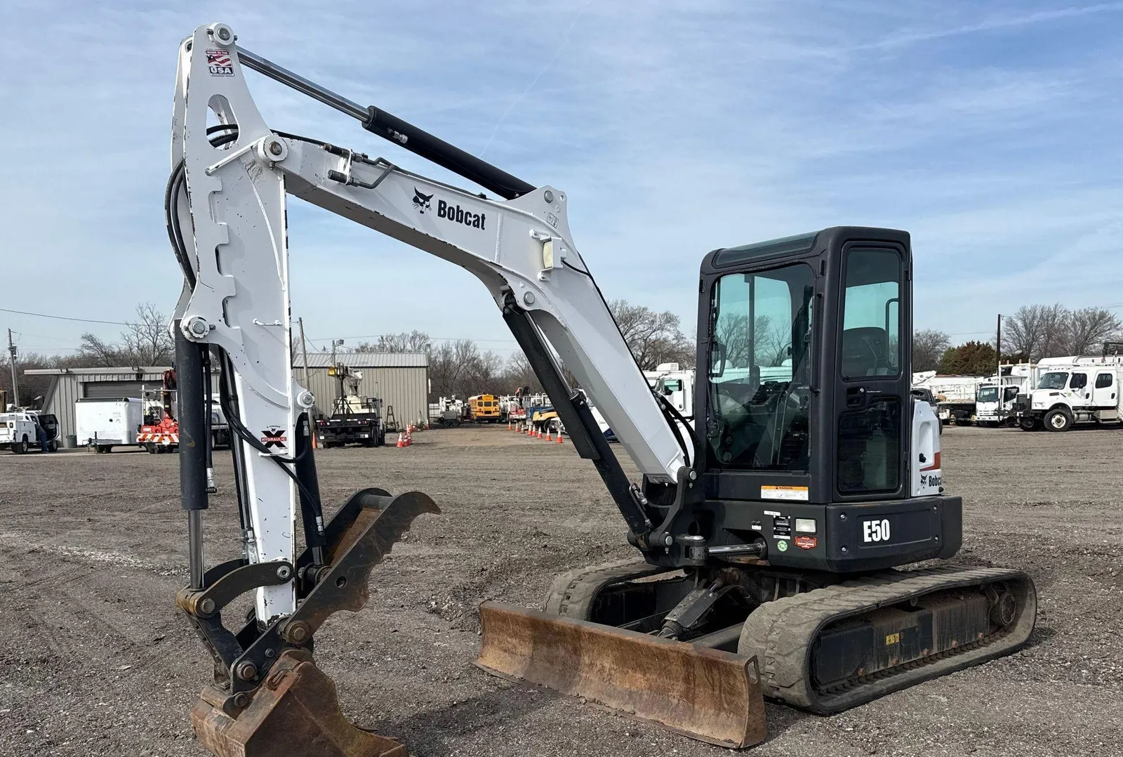 2015 Bobcat E50 mini excavator