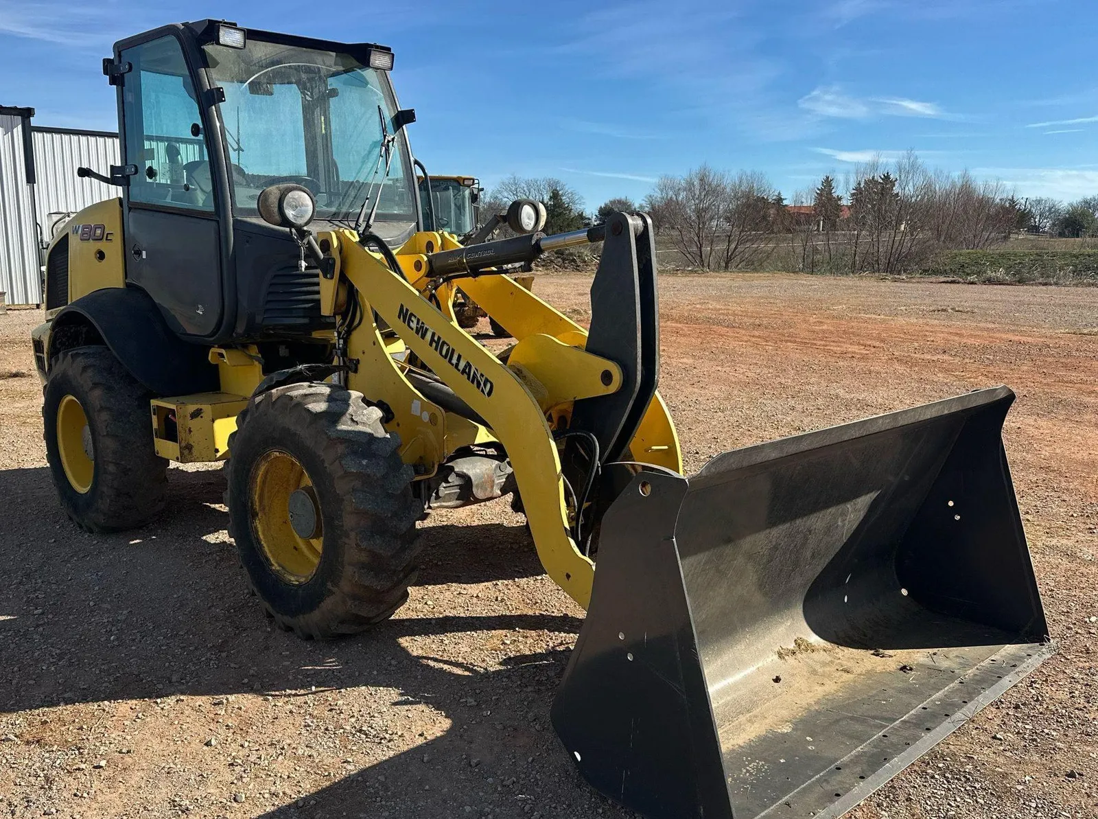 2016 New Holland W80C wheel loader