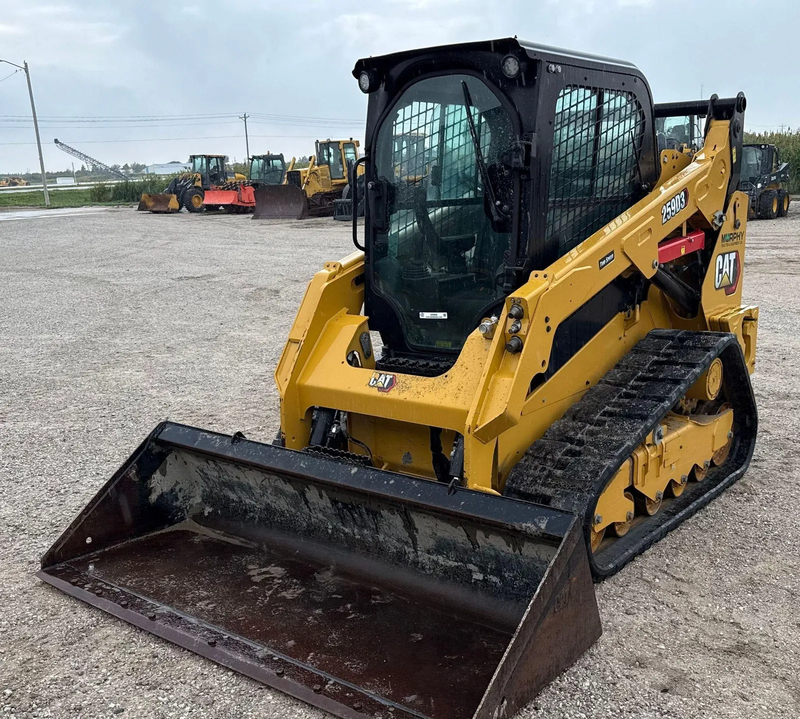 2023 Caterpillar 259D3 tracked skid steer loader