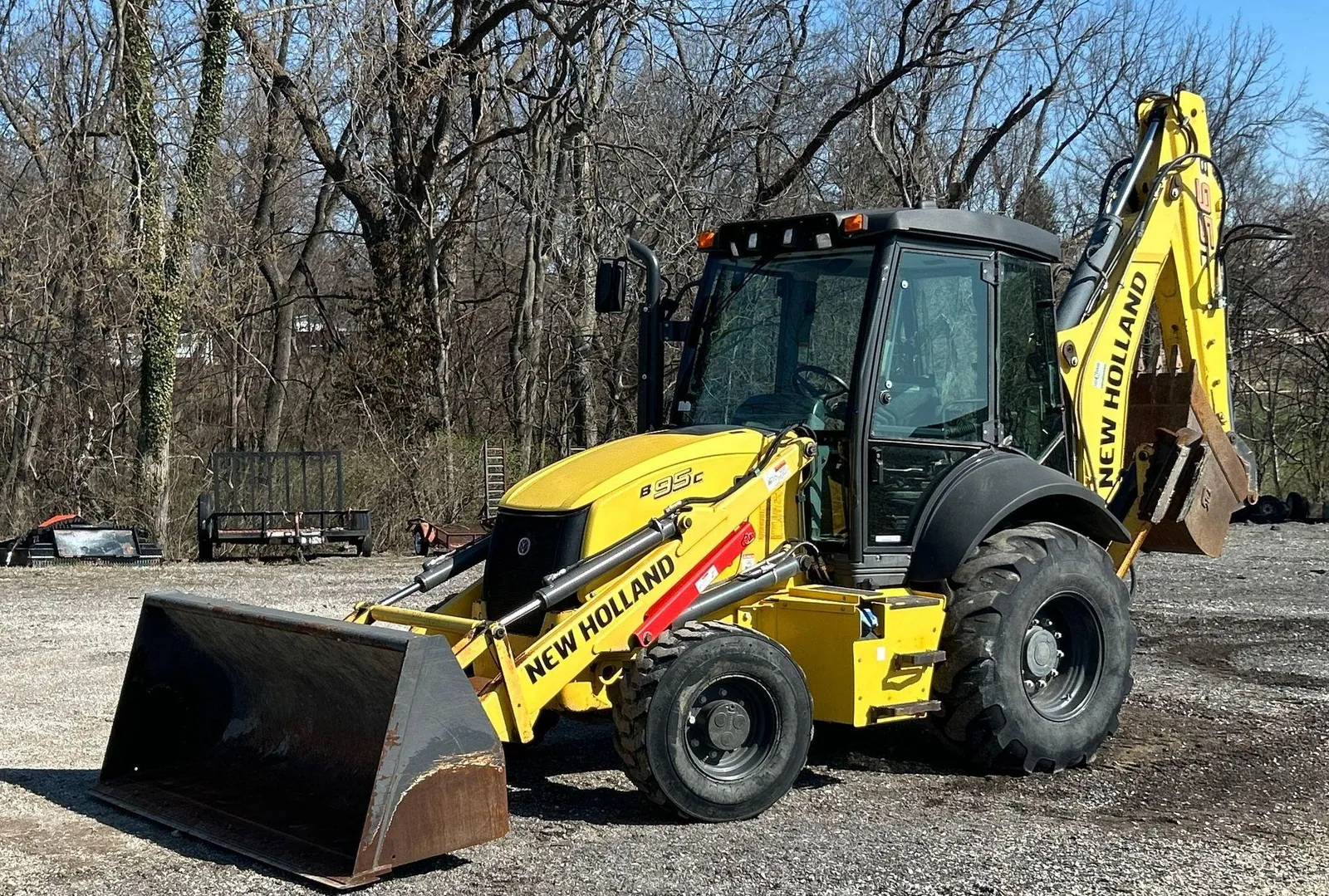 2018 New Holland B95C backhoe